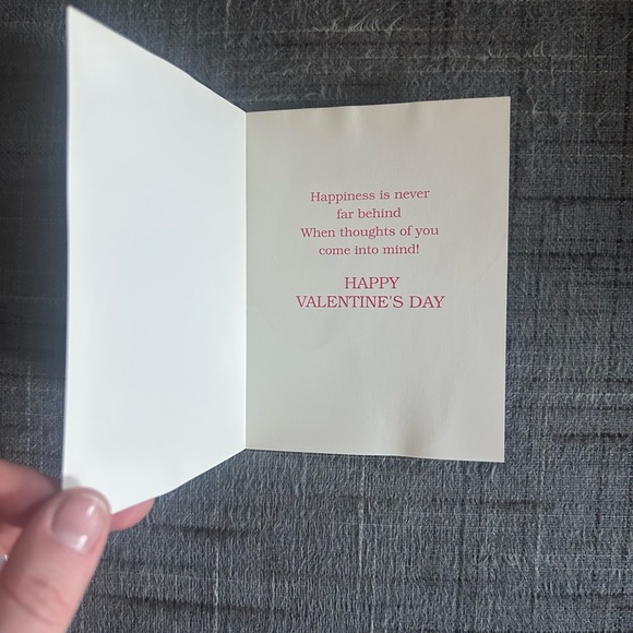 Lot 3 Vintage Valentine’s Day Cards w/ Envelopes Bear Squirrel Hearts 80s 90s - Picture 8 of 9